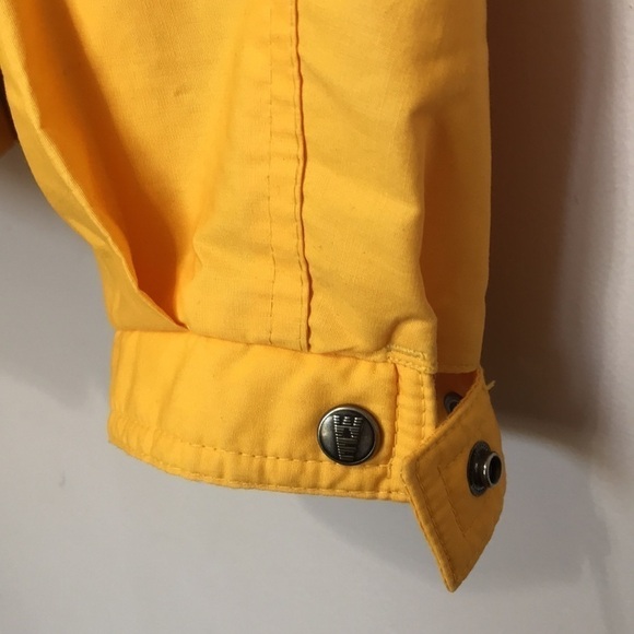 Vintage London Fog Winning Edge Yellow Jacket Windbreaker thinsulate 13/14 - Picture 4 of 13